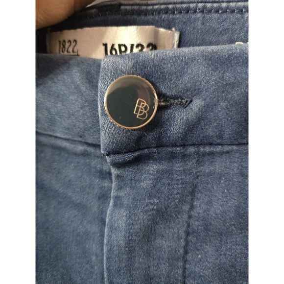 1822 Denim Better Butter Jeans Womens 16P Light Slim Straight Ultra Soft Stretch - Picture 4 of 5